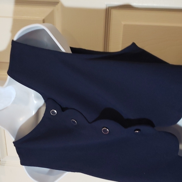 Monteau Blue stretchy Romper - Picture 8 of 12